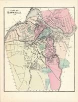 Lowell City, Massachusetts State Atlas 1871